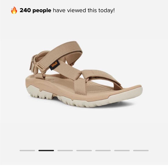 Teva Women's Beige Sandals - Picture 2 of 6